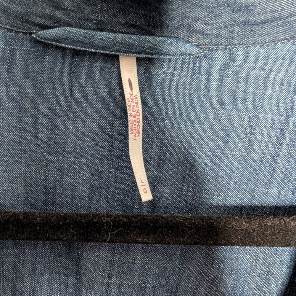 Free People Multicolor Patchwork Trench Coat - image 3